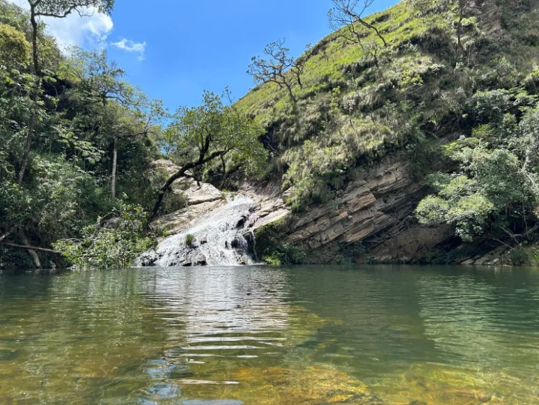 Cachoeira Capivara, na propriedade