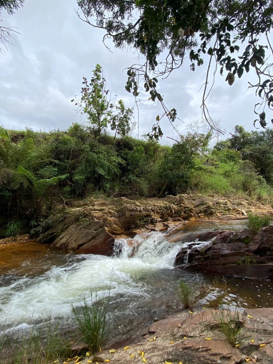 Encontro das Águas, a 300 m da Pousada Vale dos Canteiros