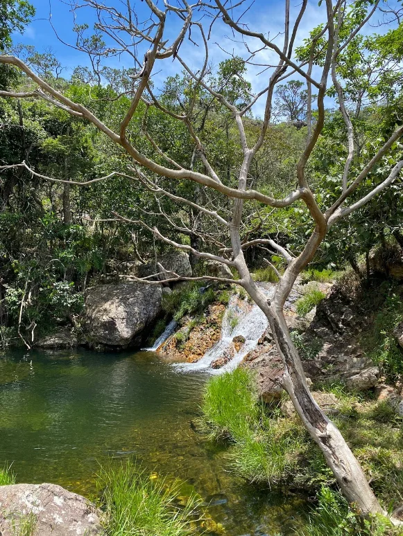 Cachoeira Paraíso dos Pássaros, na propriedade da pousada
